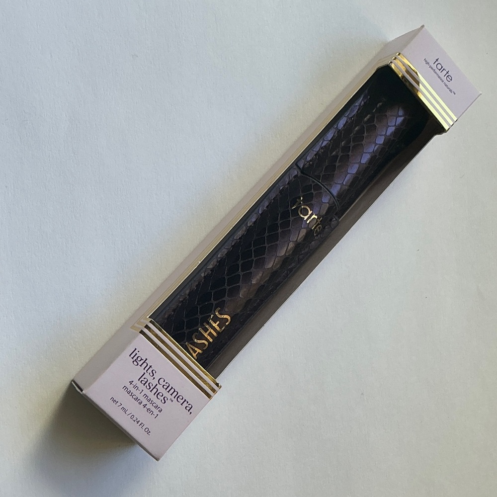 TARTE Lights Camera Lashes Mascara Black-Unopened